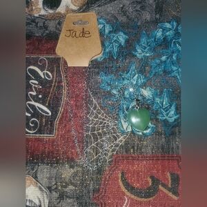 Jade Heart Pendant Necklace